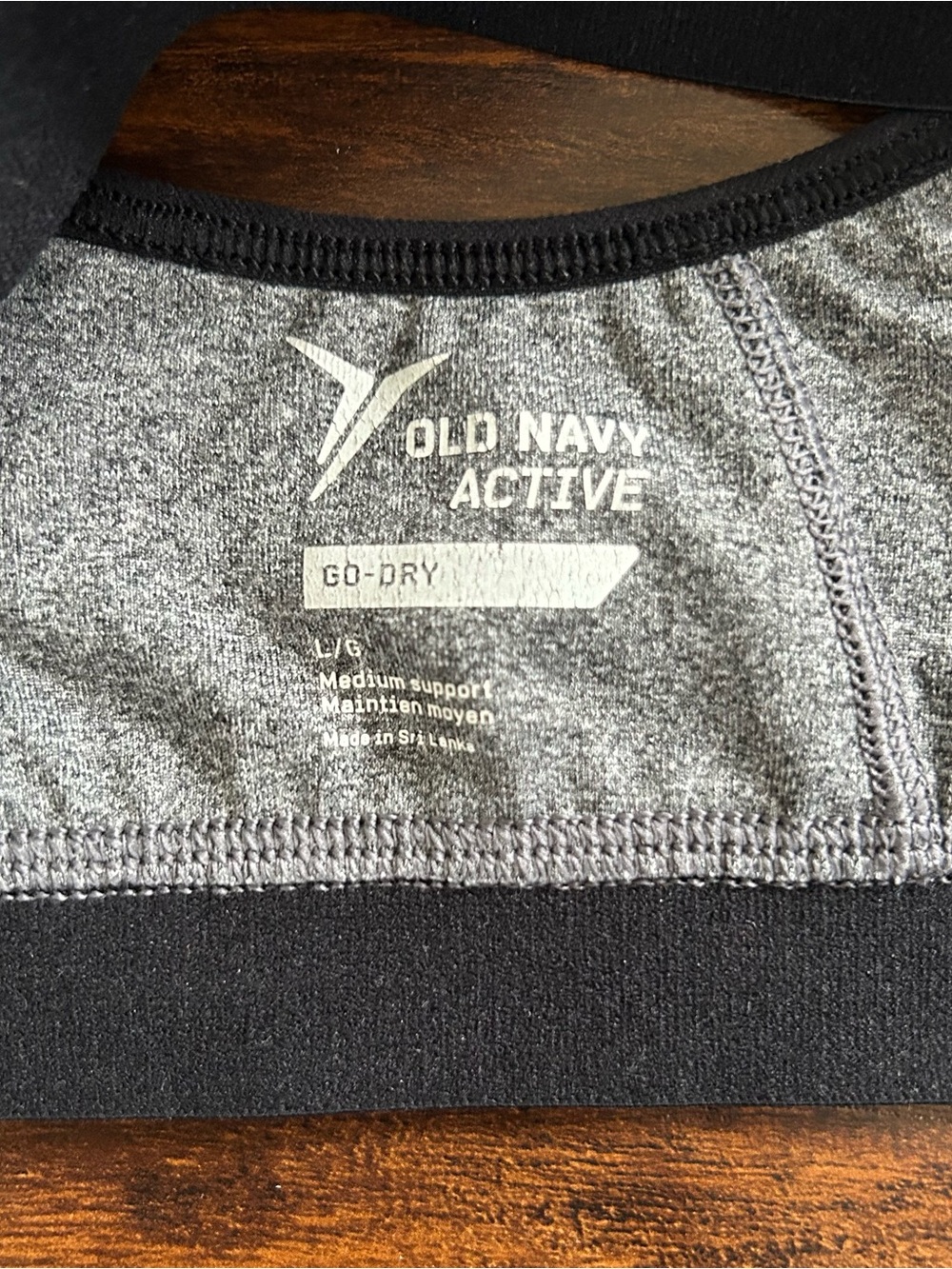 Old Navy Go-Dry Sports Bra Bundle (3 Pack) Women’s Size L - Picture 5 of 9